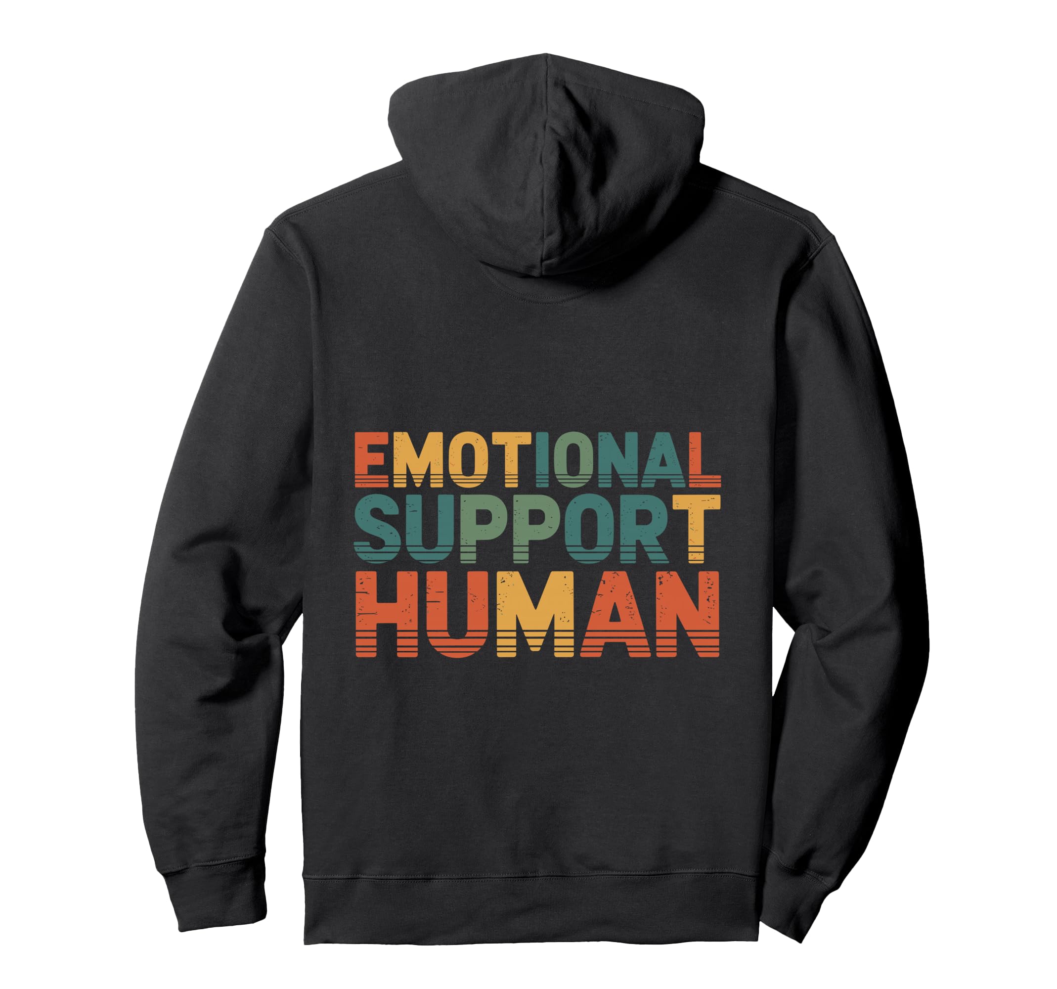 Emotional Support Human Do Not Pet Sweatshirt - Minimalist Print Men Women - T-Shirt, Sweatshirt, Hoodie