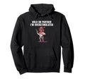 Hold Partner Im Overstimulated Cowboy Hoodie - Custom Art Print for Adults - T-Shirt, Sweatshirt, Hoodie