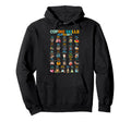 Coping Skills Alphabet Counseling Hoodie - Casual Everyday Wear for Adults - T-Shirt, Sweatshirt, Hoodie