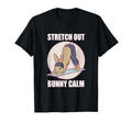 Fitness Bunny Lovers Mindful Yoga T-Shirt - Minimalist Print Unisex - T-Shirt, Sweatshirt, Hoodie