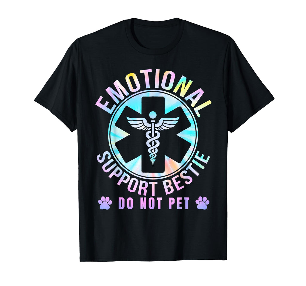Do Not Pet Emotional Support Bestie Best T-Shirt - Minimalist Print Unisex - T-Shirt, Sweatshirt, Hoodie