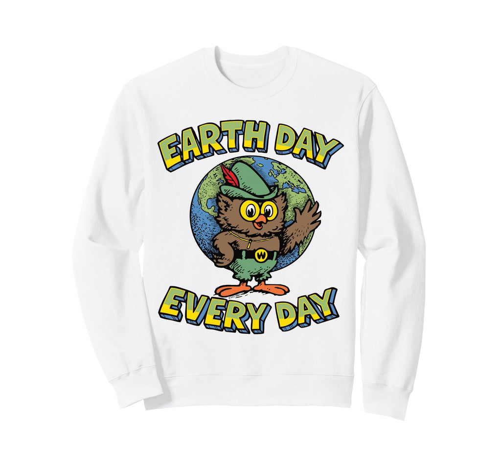 Earth Day Every Day Woodsy Sweatshirt - Casual Everyday Wear for Adults - T-Shirt, Sweatshirt, Hoodie