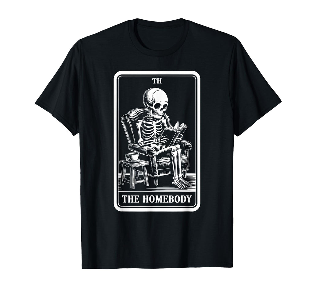 Homebody Tarot Card Indoorsy T-Shirt - Custom Art Print for Adults - T-Shirt, Sweatshirt, Hoodie