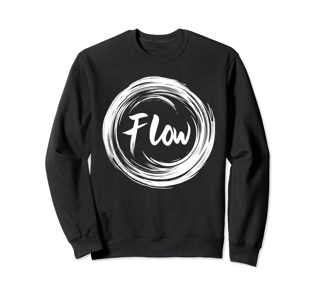 Zen Circle Flow Mindful Meditation Sweatshirt - Custom Art Print Men Women - T-Shirt, Sweatshirt, Hoodie