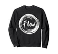 Zen Circle Flow Mindful Meditation Sweatshirt - Custom Art Print Men Women - T-Shirt, Sweatshirt, Hoodie