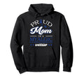 Proud Mama Myalgic Encephalomyelitis Hoodie - Minimalist Print Men Women - T-Shirt, Sweatshirt, Hoodie