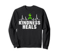 Kindness Heals Mental Health Sweatshirt - Casual Everyday Wear for Adults - T-Shirt, Sweatshirt, Hoodie