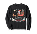 Book Lovers Winter Sleighing Through Sweatshirt - Novelty Apparel Unisex - T-Shirt, Sweatshirt, Hoodie