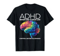 Adhd Brain Like Race Car Control Like T-Shirt - Minimalist Print Unisex - T-Shirt, Sweatshirt, Hoodie