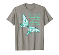 Mint Green Butterfly Mental T-Shirt - Casual Everyday Wear Men Women - T-Shirt, Sweatshirt, Hoodie