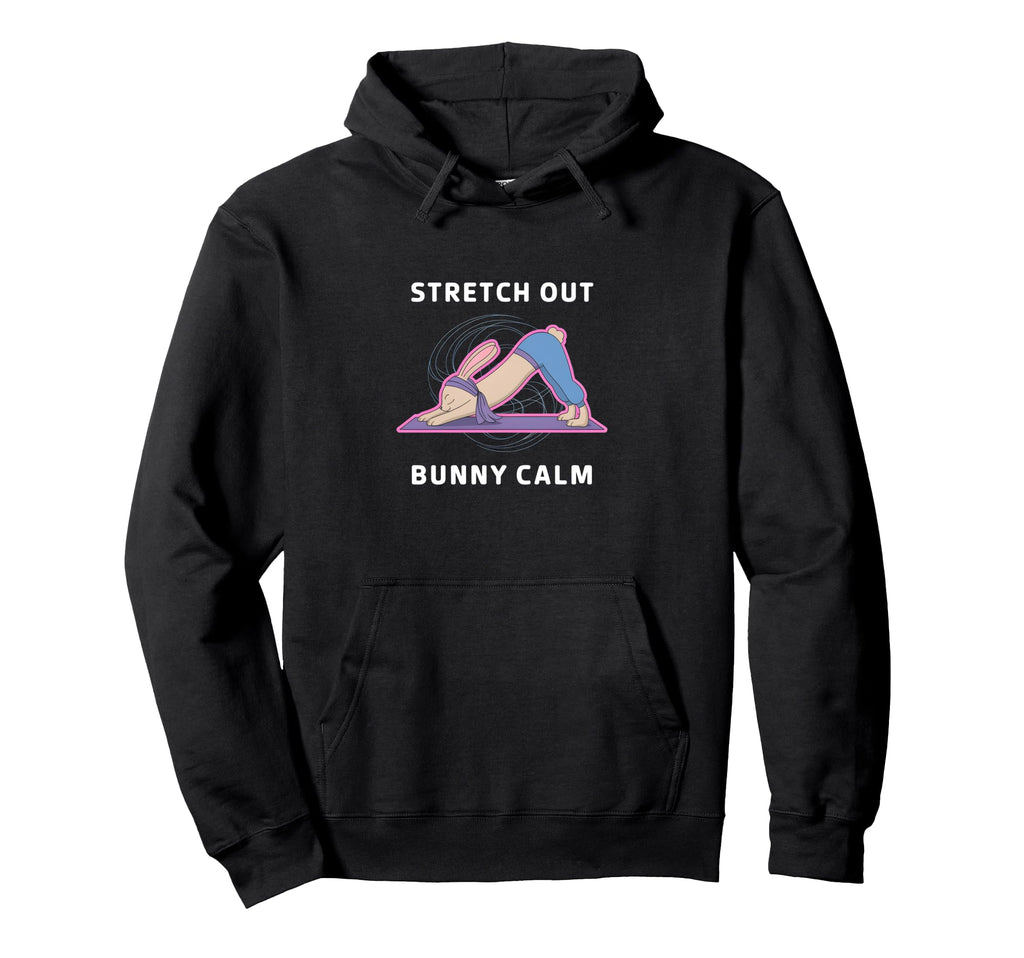 Fitness Bunny Lovers Mindful Yoga Practice Hoodie - Novelty Apparel Unisex - T-Shirt, Sweatshirt, Hoodie