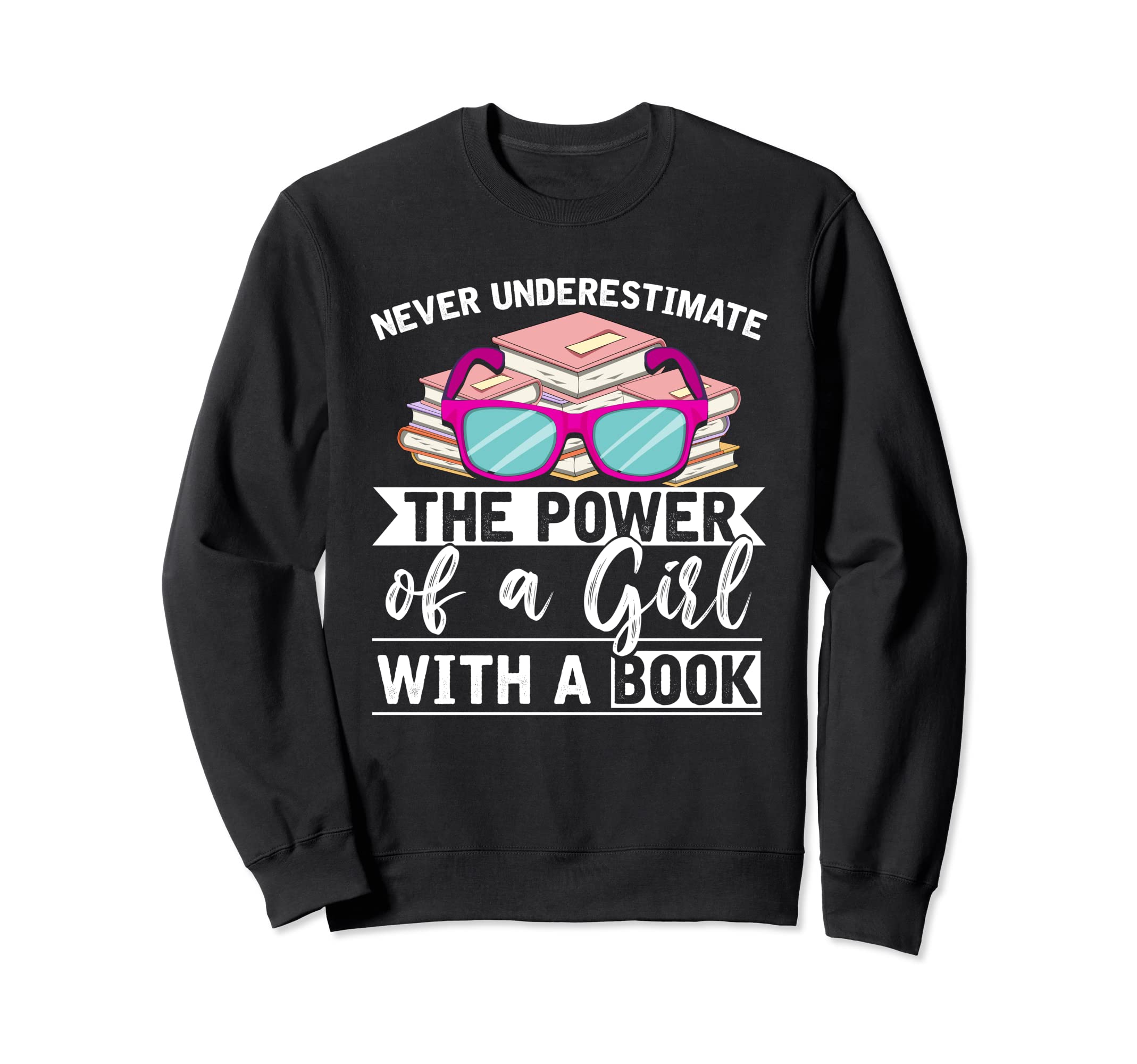 Library Reader Book Nerd Bookworm Sweatshirt - Streetwear Style Men Women - T-Shirt, Sweatshirt, Hoodie