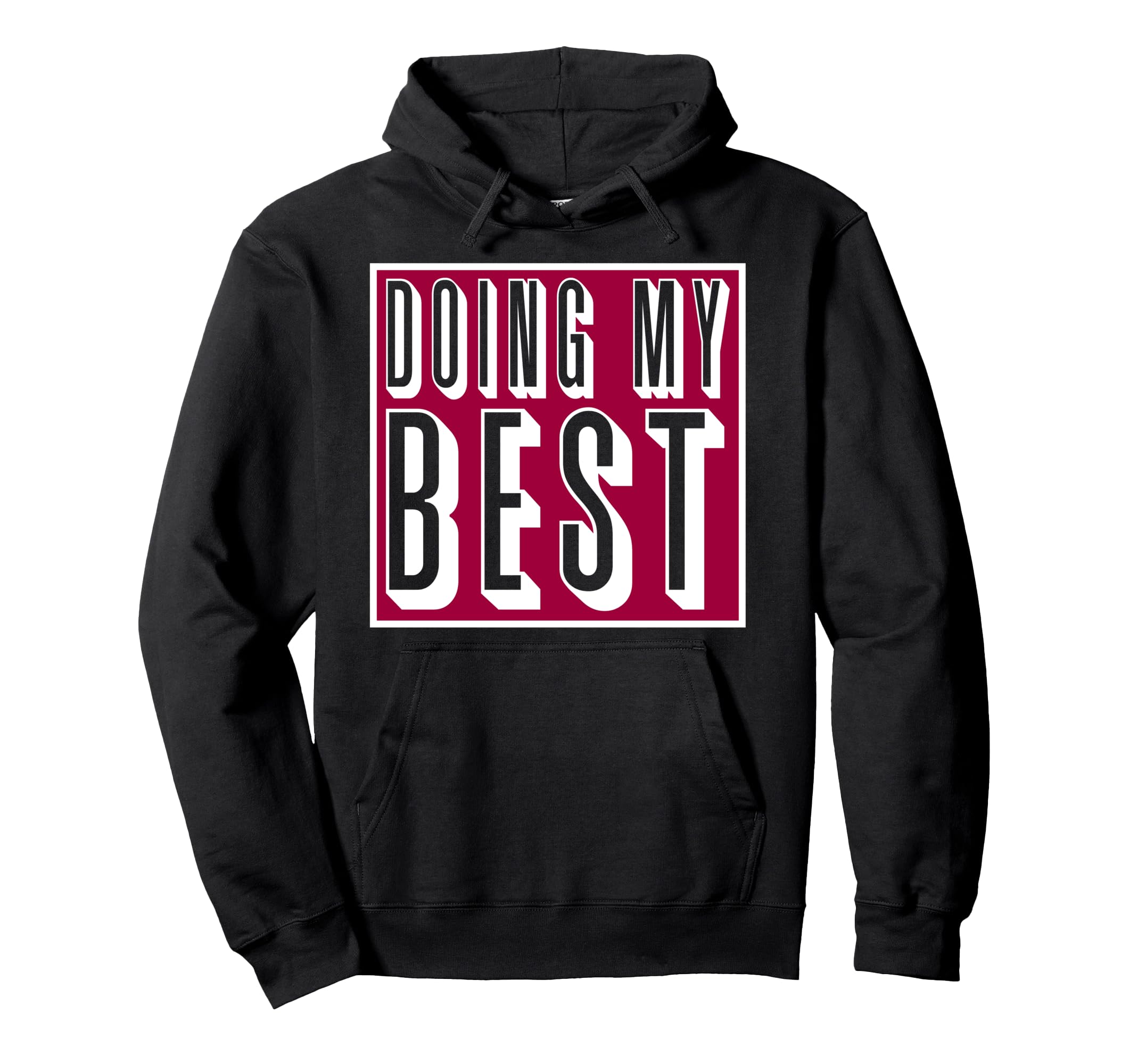 Doing My Best Self Care Hoodie - Unique Graphic for Adults - T-Shirt, Sweatshirt, Hoodie