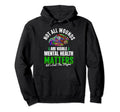 Not All Wounds Are Visible Mental Health Hoodie - Minimalist Print Unisex - T-Shirt, Sweatshirt, Hoodie
