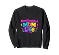 Overstimulated Moms Club Mental Sweatshirt - Minimalist Print Men Women - T-Shirt, Sweatshirt, Hoodie