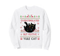Overstimulated But Festive Yule Sweatshirt - Streetwear Style Men Women - T-Shirt, Sweatshirt, Hoodie
