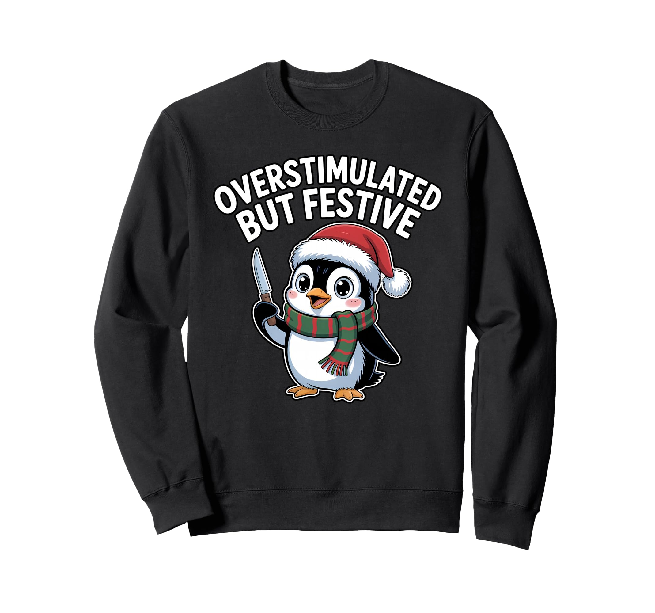 Funny Overstimulated But Sweatshirt - Casual Everyday Wear for Adults - T-Shirt, Sweatshirt, Hoodie