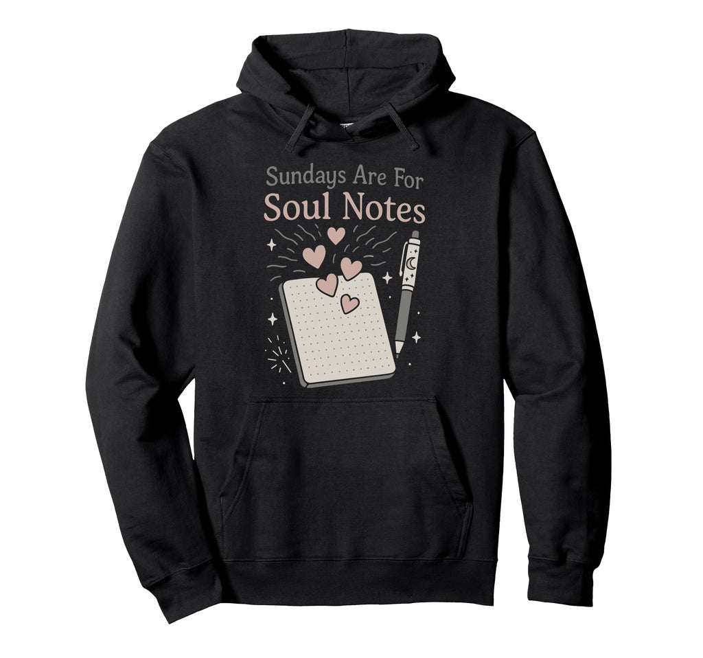 Spiritual Sunday Ritual Self Care Moon Hoodie - Trendy Graphic Unisex - T-Shirt, Sweatshirt, Hoodie
