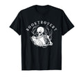 Booktrovert Skeleton Book Lover Bookish T-Shirt - Trendy Graphic Unisex - T-Shirt, Sweatshirt, Hoodie
