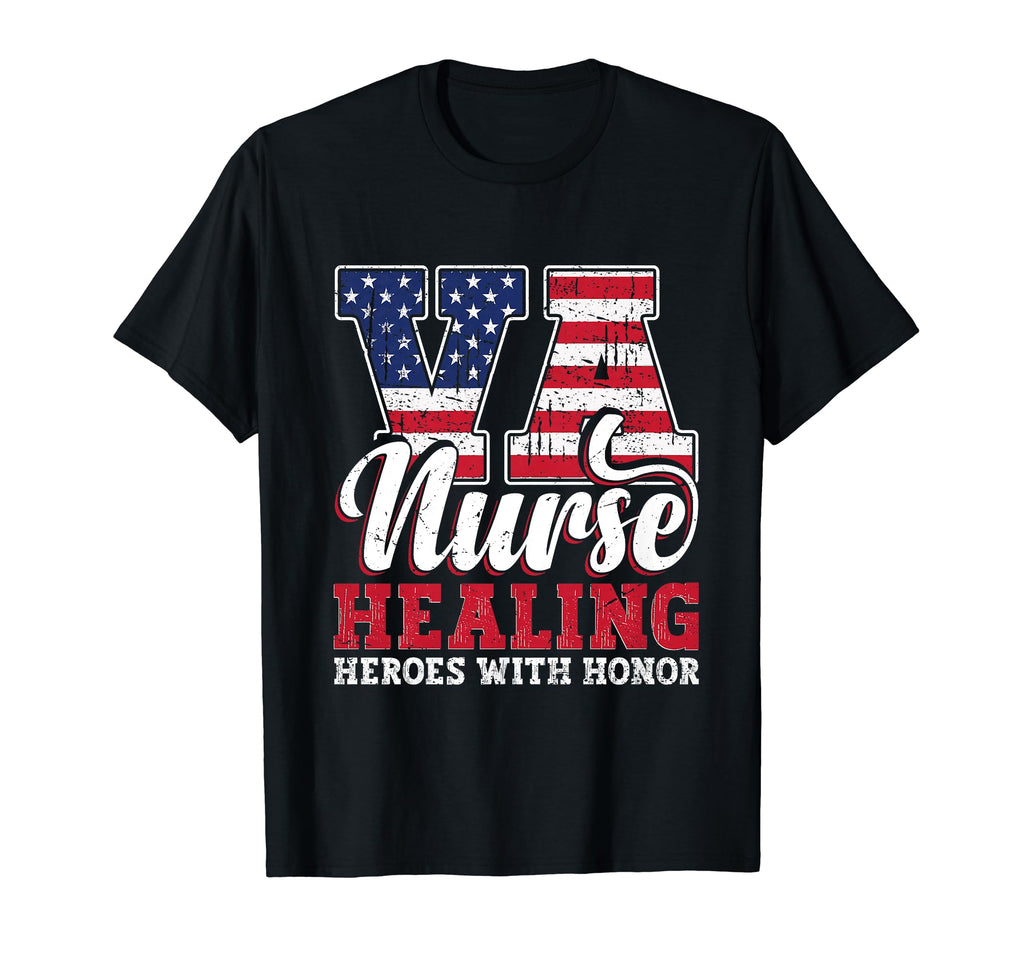 Healing Heroes Honor Va Nurse T-Shirt - Streetwear Style Unisex - T-Shirt, Sweatshirt, Hoodie