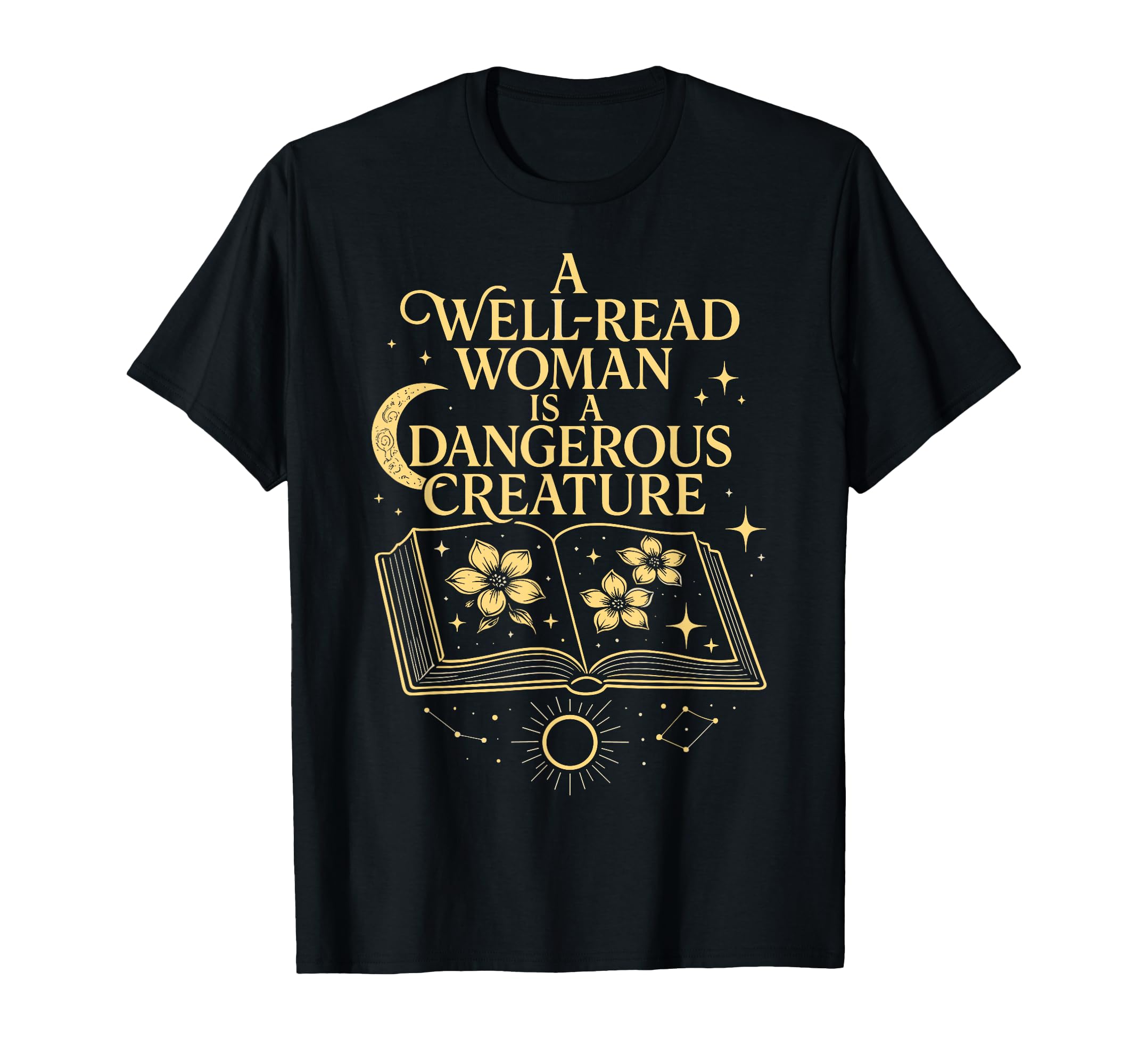 Well Read Literature Celestial Book T-Shirt - Streetwear Style Men Women - T-Shirt, Sweatshirt, Hoodie