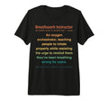 Funny Breathwork Instructor Tri Blend T-Shirt - Minimalist Print Unisex - T-Shirt, Sweatshirt, Hoodie
