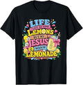Life Gave Me Lemon But My Jesus Makin Lemonade Christian Kid T-Shirt Unisex T-shirt, Sweatshirt, Hoodie, Long Sleeve Tee - T-Shirt, Sweatshirt, Hoodie