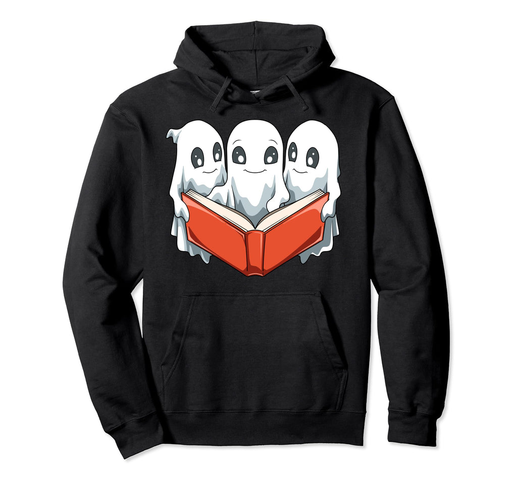 Halloween Reading Halloween Library Hoodie - Novelty Apparel for Adults - T-Shirt, Sweatshirt, Hoodie