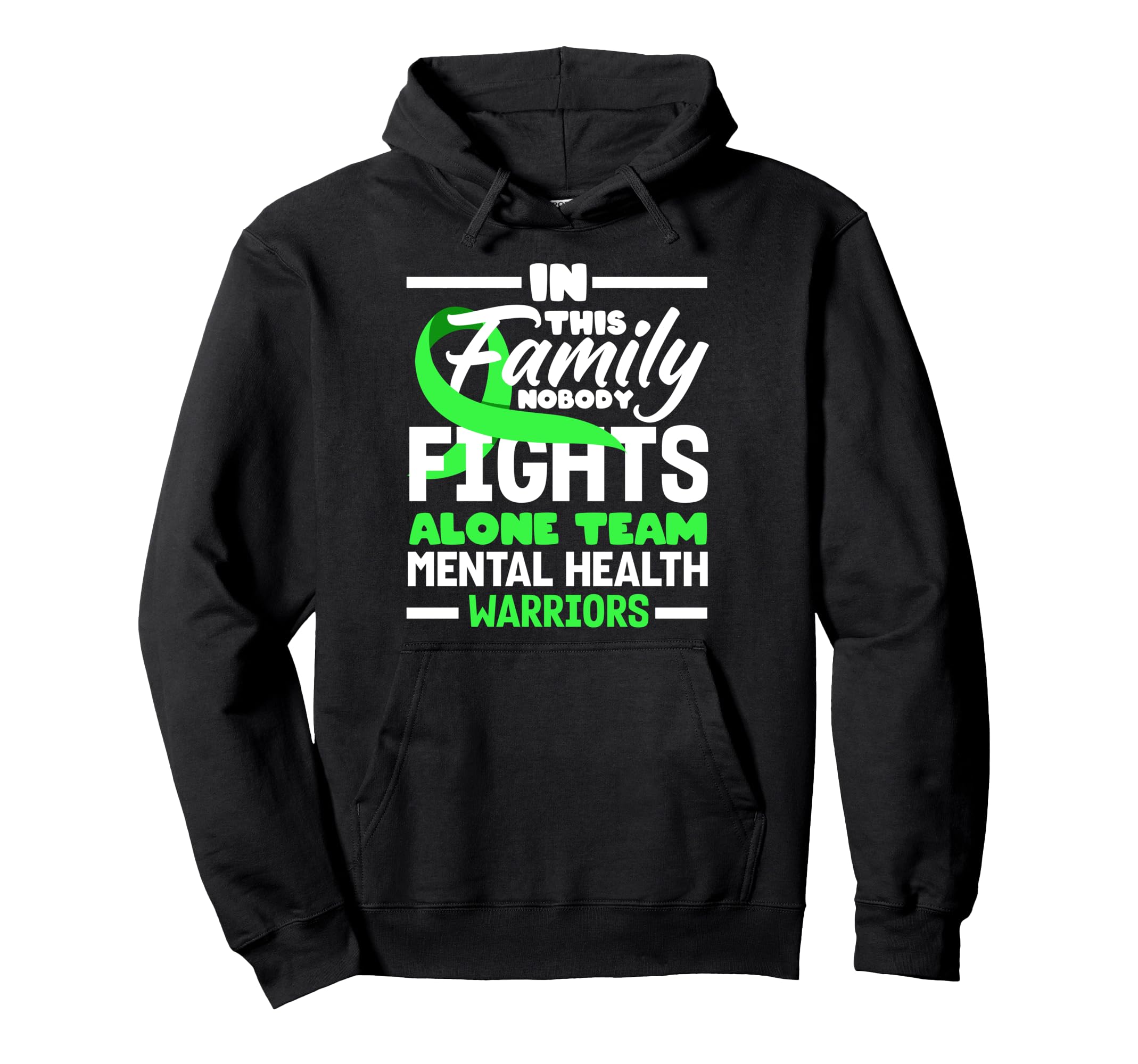 Despression Awareness Family Mental Hoodie - Trendy Graphic Men Women - T-Shirt, Sweatshirt, Hoodie