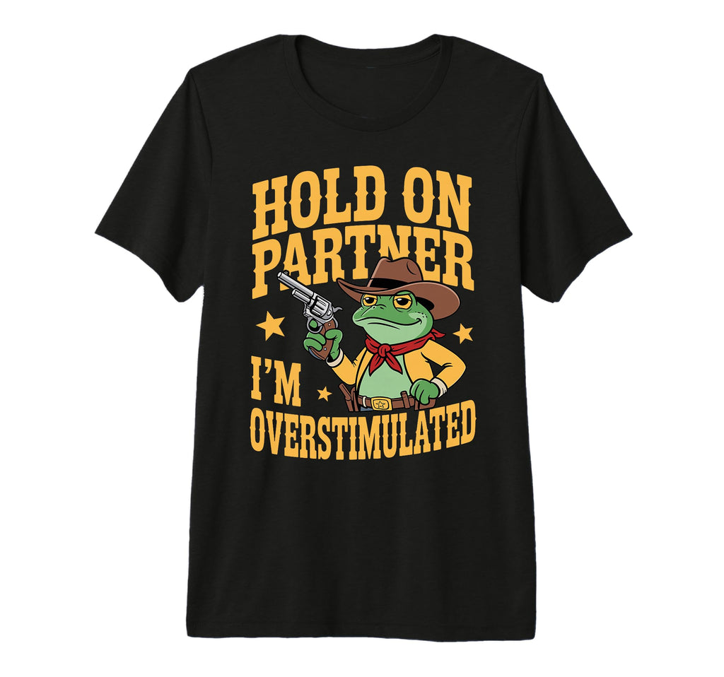 Neurodiverse Overstimulated Mental T-Shirt - Minimalist Print Unisex - T-Shirt, Sweatshirt, Hoodie