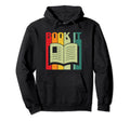 Bookaholic Reader Book Nerd Bookworms Hoodie - Graphic Print Men Women - T-Shirt, Sweatshirt, Hoodie