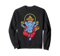 Elephant God Spiritual Hindu Animal Sweatshirt - Streetwear Style Unisex - T-Shirt, Sweatshirt, Hoodie