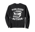 Typewriter Book Writing Sweatshirt - Aesthetic Graphic Men Women - T-Shirt, Sweatshirt, Hoodie