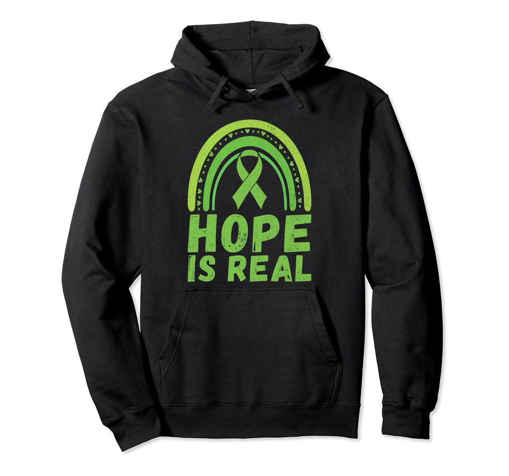 Hope Is Real Mental Health Hoodie - Trendy Graphic Unisex - T-Shirt, Sweatshirt, Hoodie