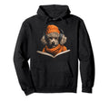Book Stuff Book Lovers Poodle Reading Hoodie - Streetwear Style Men Women - T-Shirt, Sweatshirt, Hoodie