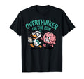 Overthinker Run Duck T-Shirt - Fun Novelty Design for Adults - T-Shirt, Sweatshirt, Hoodie
