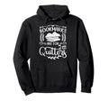 Bookmarks Are Quitters Funny Reading Hoodie - Trendy Graphic Men Women - T-Shirt, Sweatshirt, Hoodie