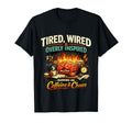 Adhd Burnout Novelty Tired Wired T-Shirt - Graphic Print Men Women - T-Shirt, Sweatshirt, Hoodie