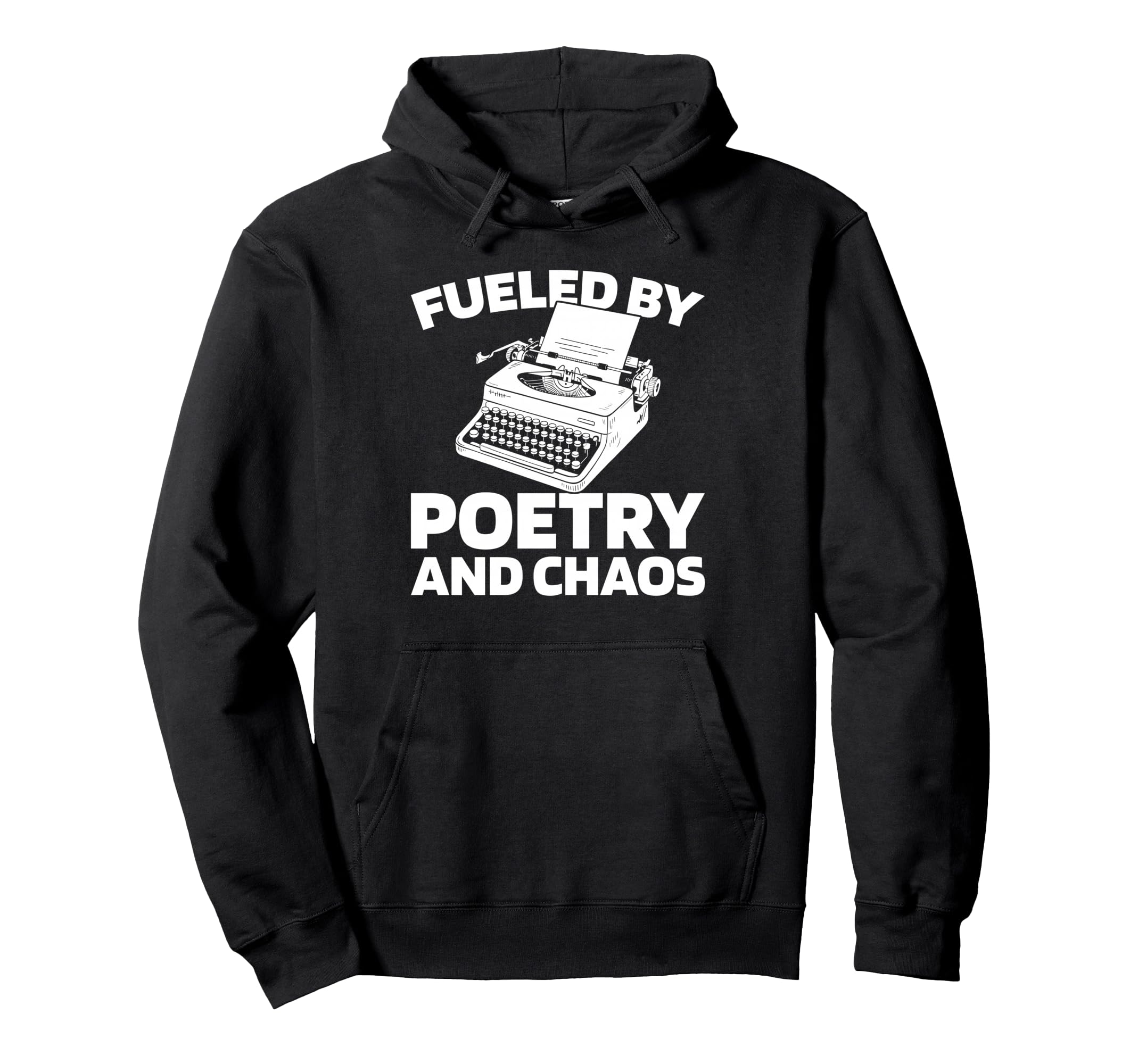 Poetry Creative Writing Verses Hoodie - Fun Novelty Design Unisex - T-Shirt, Sweatshirt, Hoodie
