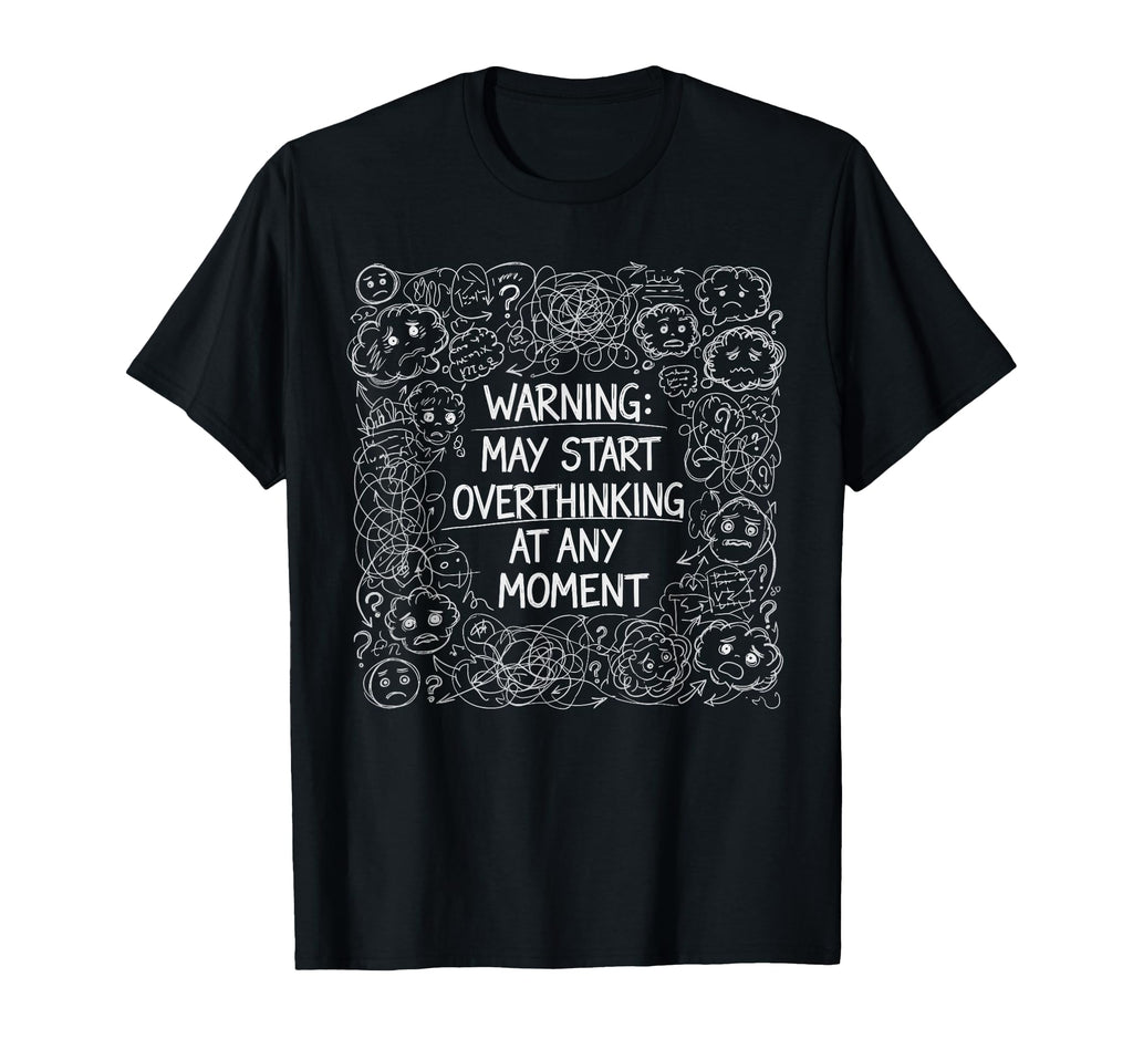 Sarcastic Introvert Warning May T-Shirt - Minimalist Print for Adults - T-Shirt, Sweatshirt, Hoodie