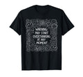 Sarcastic Introvert Warning May T-Shirt - Minimalist Print for Adults - T-Shirt, Sweatshirt, Hoodie