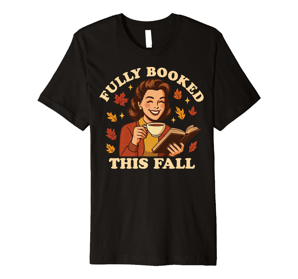 Autumn Bibliophile Book Bookworm Reading Hoodie - Unique Graphic Men Women - T-Shirt, Sweatshirt, Hoodie