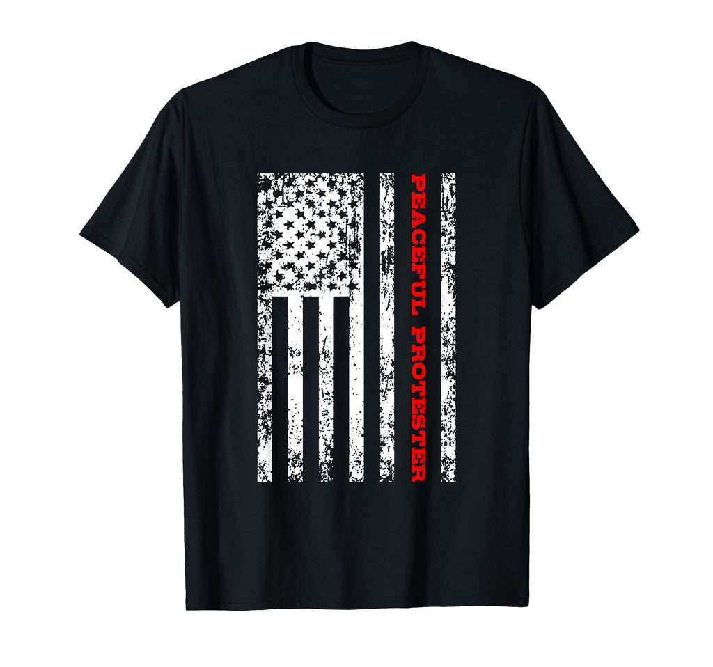 Peaceful Protestor T-Shirt - Unique Graphic Unisex - T-Shirt, Sweatshirt, Hoodie