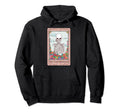 Skeleton Overthinker Tarot Card Occult Hoodie - Custom Art Print Men Women - T-Shirt, Sweatshirt, Hoodie