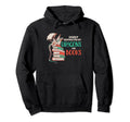 Easily Distracted Dragons And Books Hoodie - Fun Novelty Design Men Women - T-Shirt, Sweatshirt, Hoodie