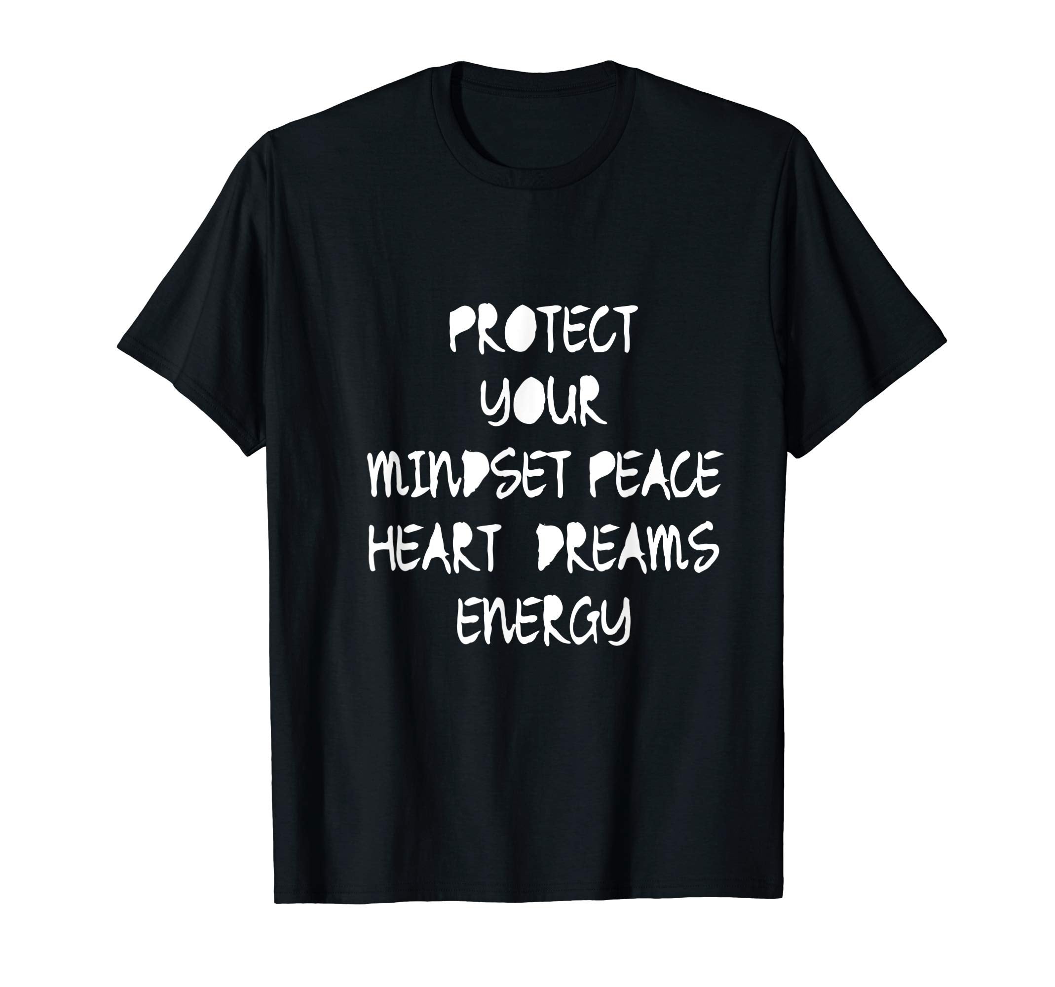 Protect Your Mindset Peace Heart T-Shirt - Fun Novelty Design Men Women - T-Shirt, Sweatshirt, Hoodie