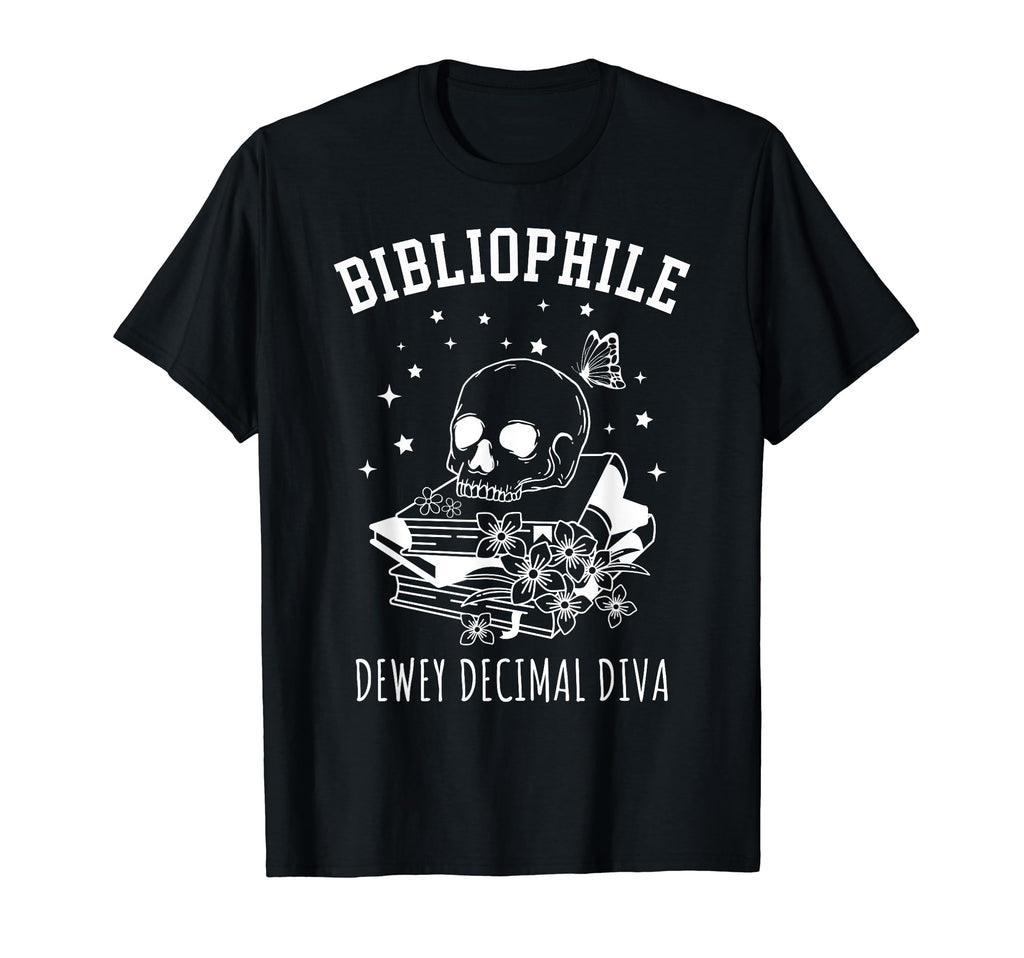 Bibliophile Book Lover Dewey Decimal Diva T-Shirt - Novelty Apparel Unisex - T-Shirt, Sweatshirt, Hoodie