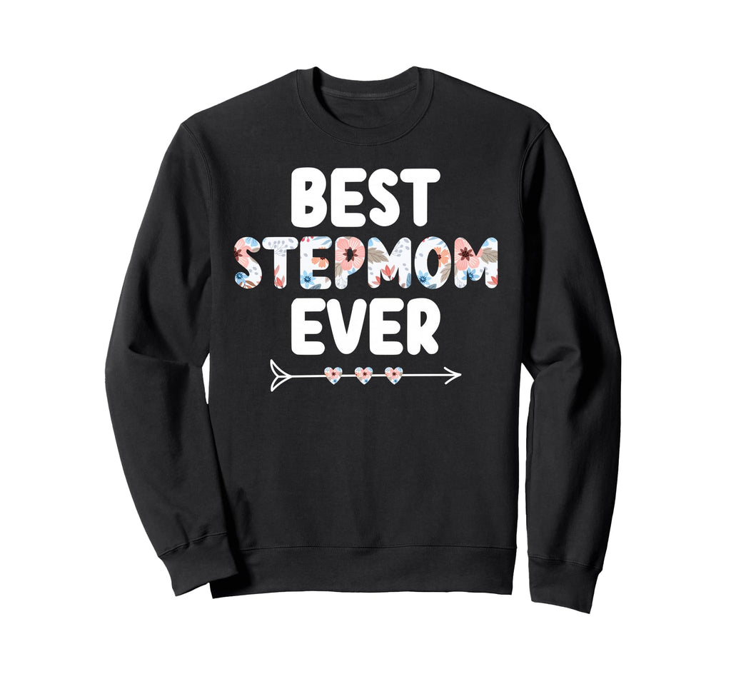 Best Stepmom Ever Stepmama Sweatshirt - Aesthetic Graphic for Adults - T-Shirt, Sweatshirt, Hoodie