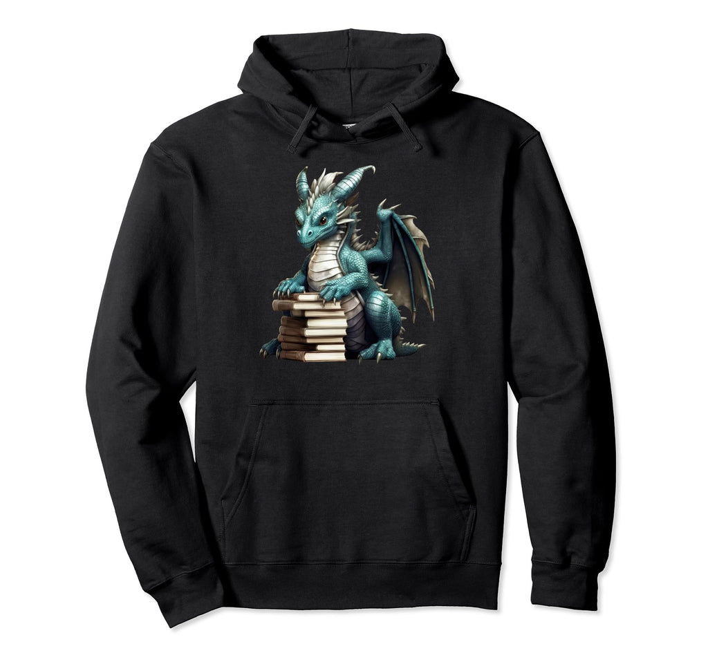 Chinese Year Dragon Dragon Books Colorful Hoodie - Minimalist Print Unisex - T-Shirt, Sweatshirt, Hoodie