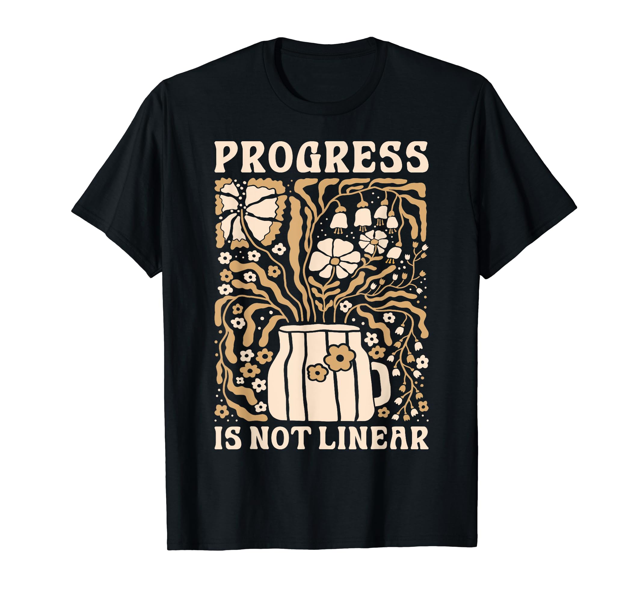 Progress Is Not Linear Sped T-Shirt - Casual Everyday Wear for Adults - T-Shirt, Sweatshirt, Hoodie